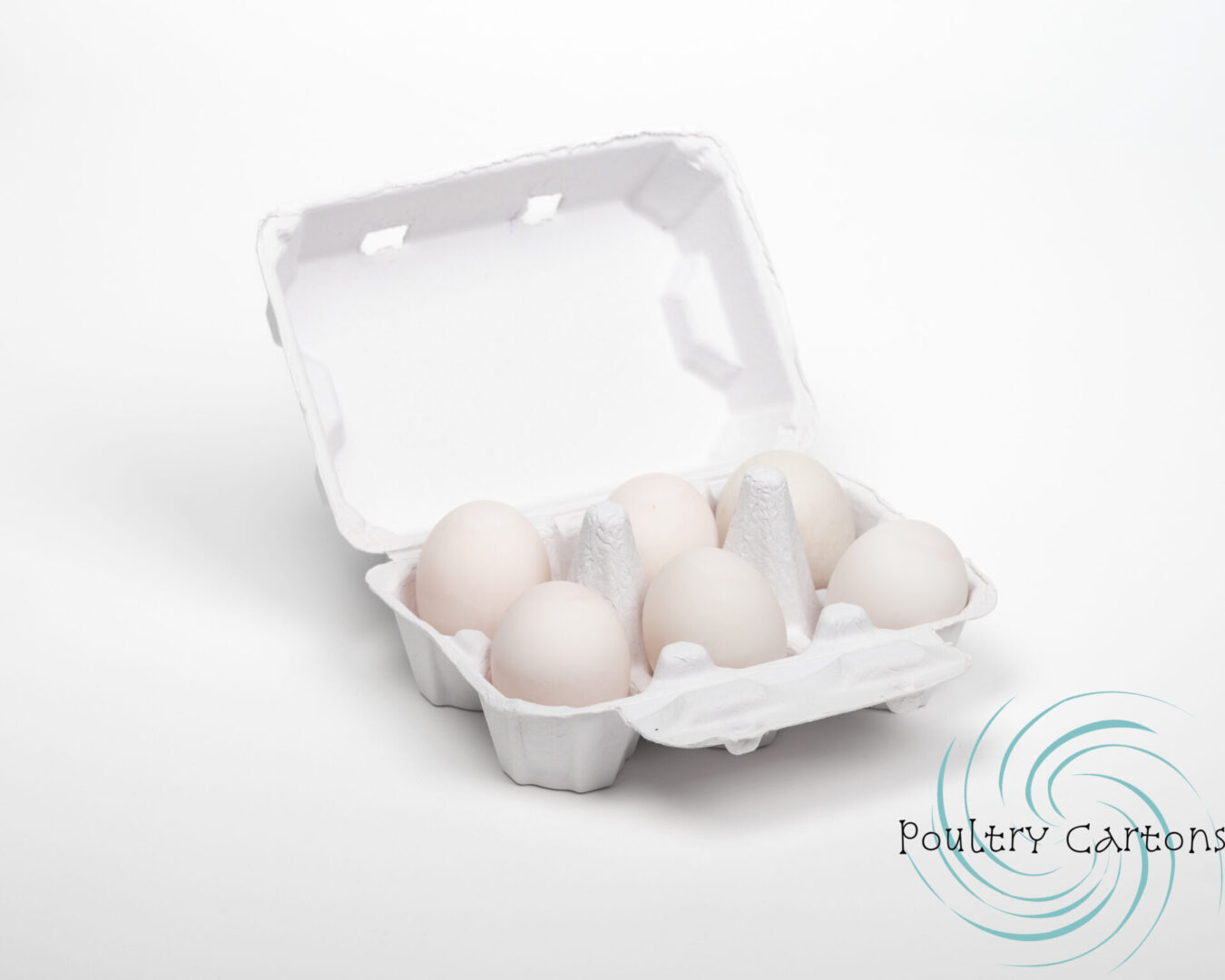 Gray Paper Pulp Chicken Egg Cartons (18 eggs)